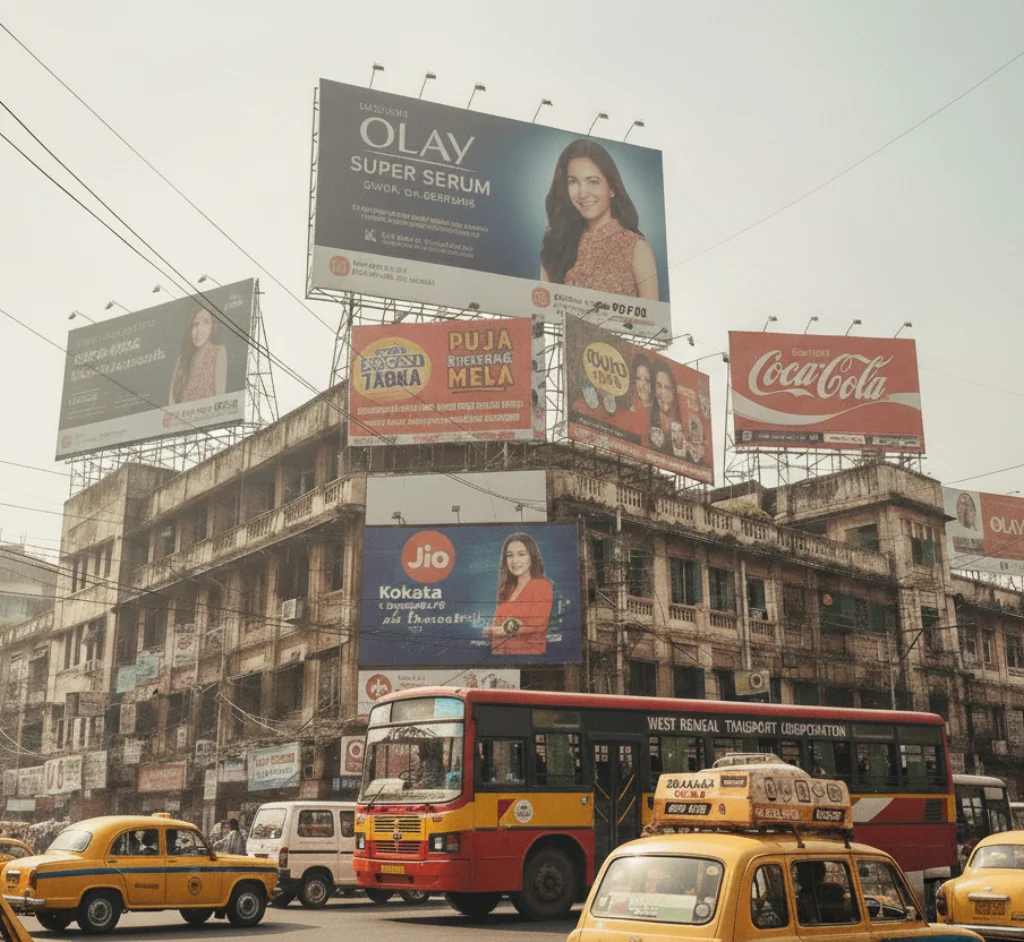 outdoor ads in kolkata