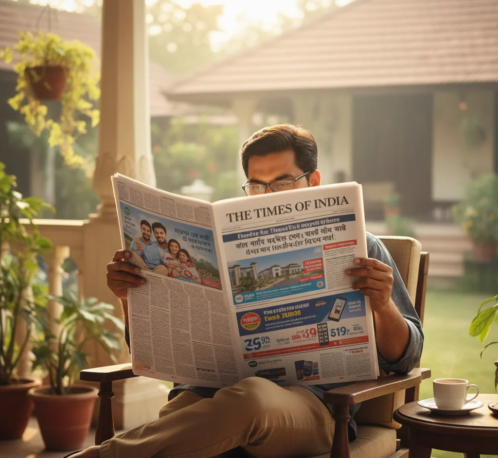 strong branding with print media